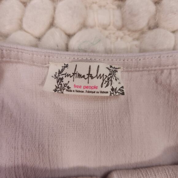 Free People Lola Bodysuit Harvest Moon Beige Sz Small - Picture 6 of 9